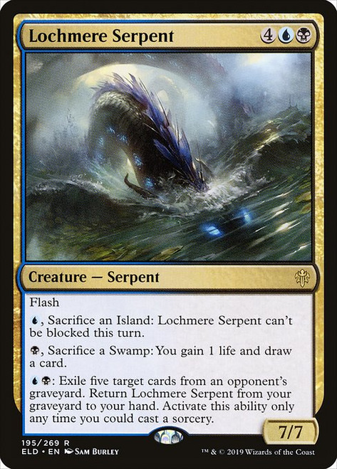 Lochmere Serpent (ELD) (Foil) (#195)