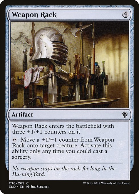Weapon Rack (ELD) (Foil) (#236)