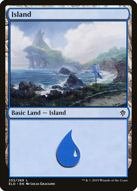 Island (ELD) (Foil) (#255)