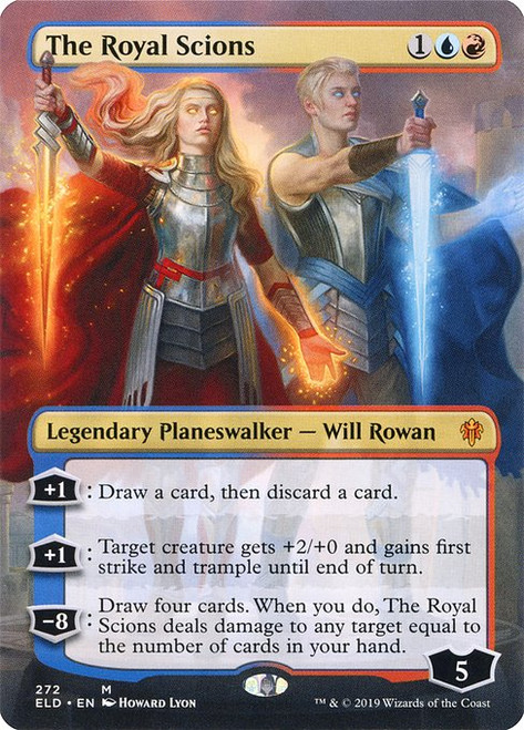 The Royal Scions (ELD) (Foil) (Borderless) (#272)