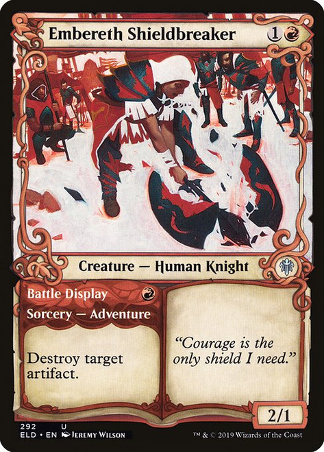 Embereth Shieldbreaker // Battle Display (ELD) (Showcase) (#292)