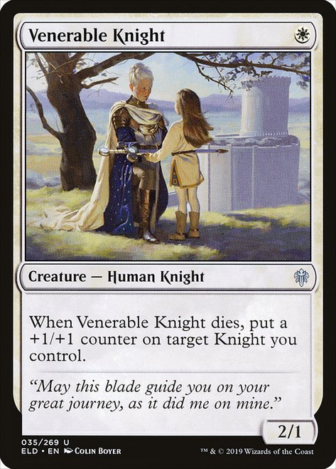 Venerable Knight (ELD) (Foil) (#35)