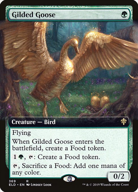 Gilded Goose (ELD) (Foil) (Extended Art) (#369)