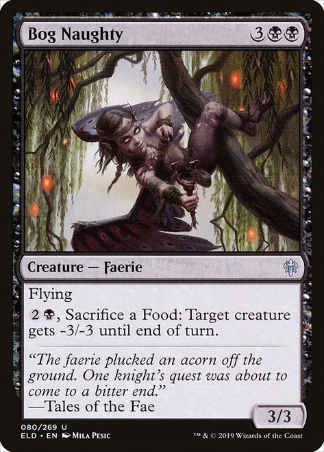 Bog Naughty (ELD) (Foil) (#80)