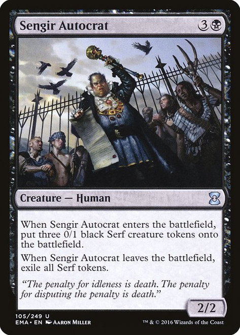 Sengir Autocrat (EMA) (Foil) (#105)