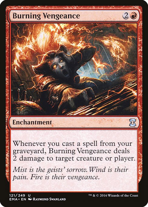 Burning Vengeance (EMA) (Foil) (#121)
