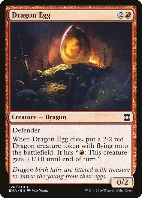 Dragon Egg (EMA) (Foil) (#126)