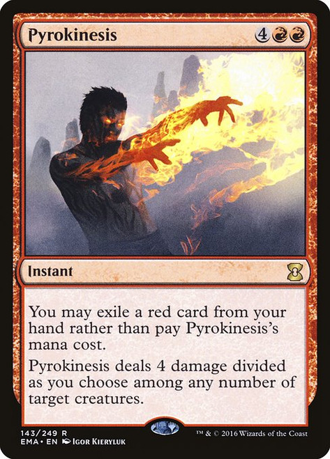 Pyrokinesis (EMA) (Foil) (#143)
