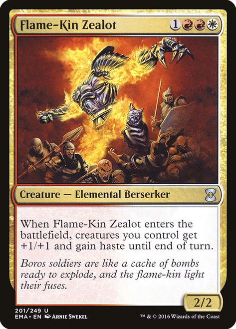 Flame-Kin Zealot (EMA) (Foil) (#201)