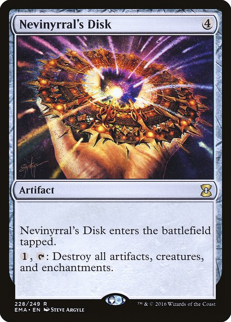 Nevinyrral's Disk (EMA) (Foil) (#228)