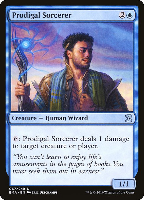 Prodigal Sorcerer (EMA) (Foil) (#67)