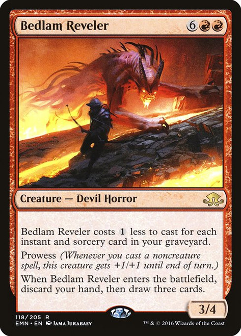 Bedlam Reveler (EMN) (Foil) (#118)
