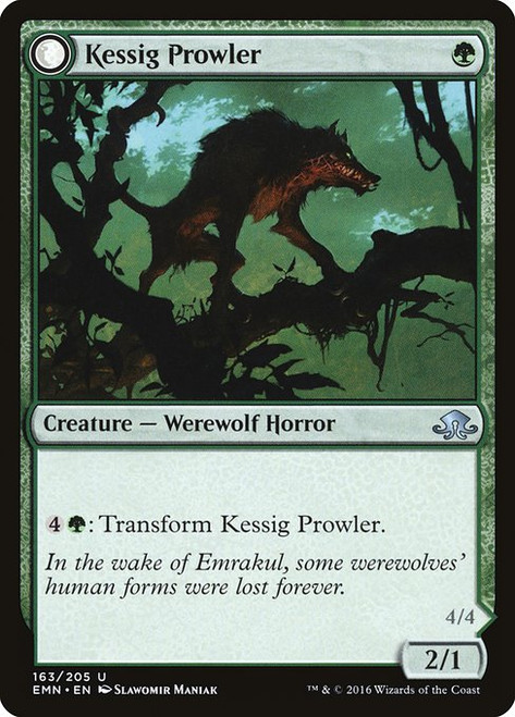 Kessig Prowler // Sinuous Predator (EMN) (Foil) (#163)