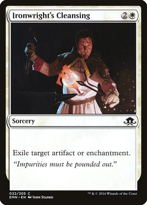 Ironwright's Cleansing (EMN) (Foil) (#32)