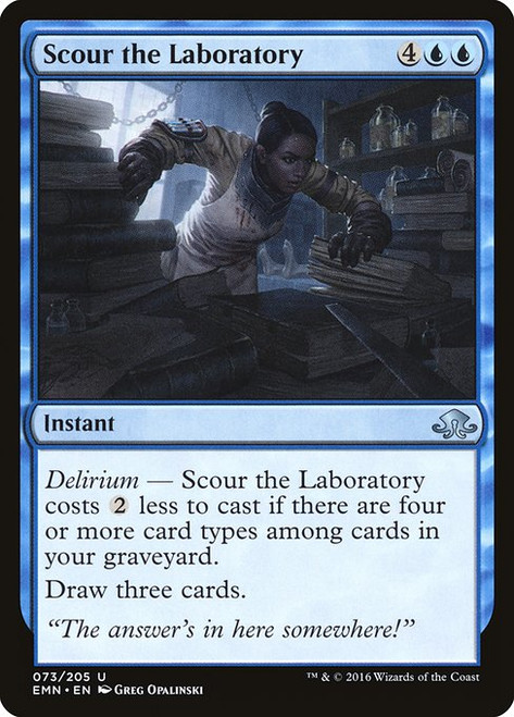 Scour the Laboratory (EMN) (Foil) (#73)