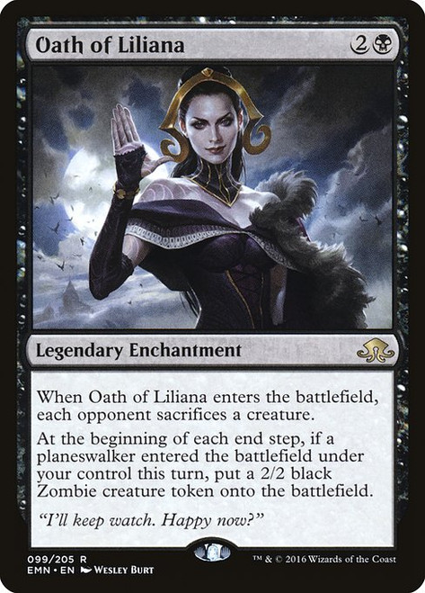 Oath of Liliana (EMN) (Foil) (#99)