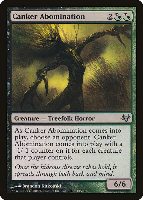 Canker Abomination (EVE) (Foil) (#115)