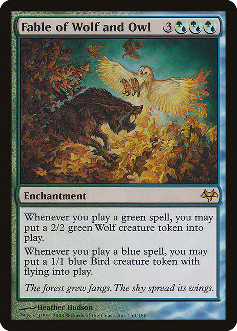 Fable of Wolf and Owl (EVE) (Foil) (#150)