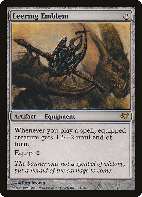 Leering Emblem (EVE) (Foil) (#171)