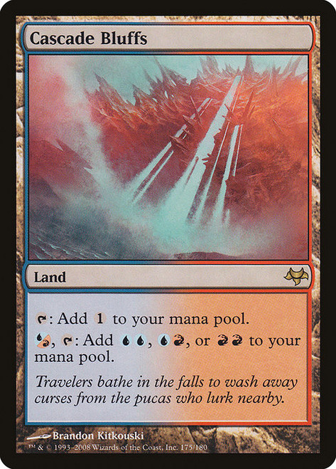 Cascade Bluffs (EVE) (Foil) (#175)