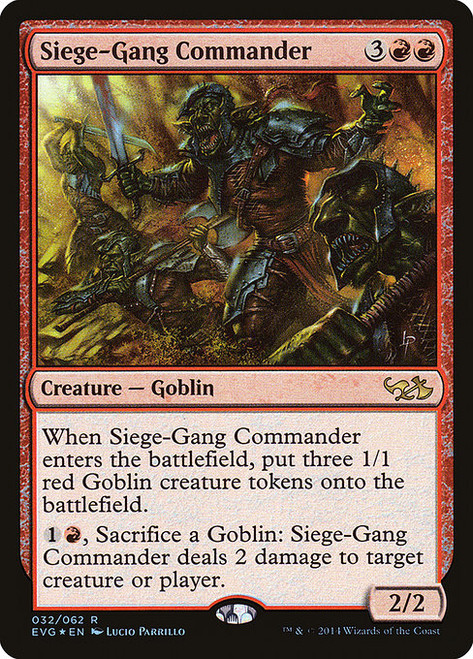 Siege-Gang Commander (SCG) (Foil) (#103) - MTG Pirulo