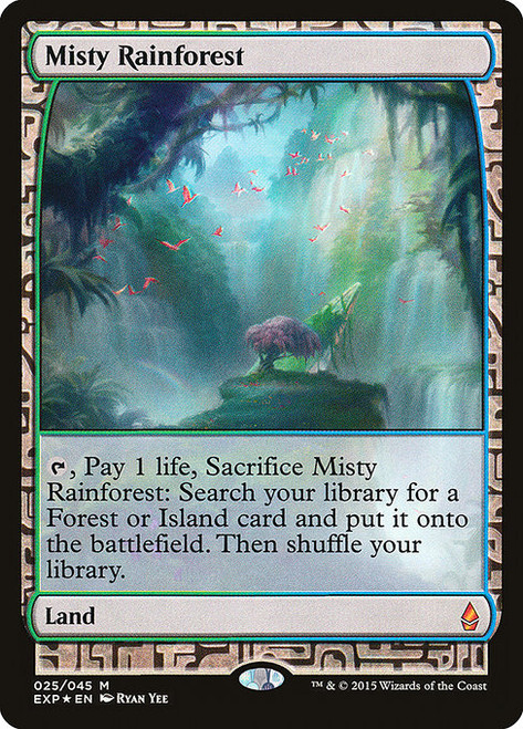 Misty Rainforest (EXP) (Foil) (#25)