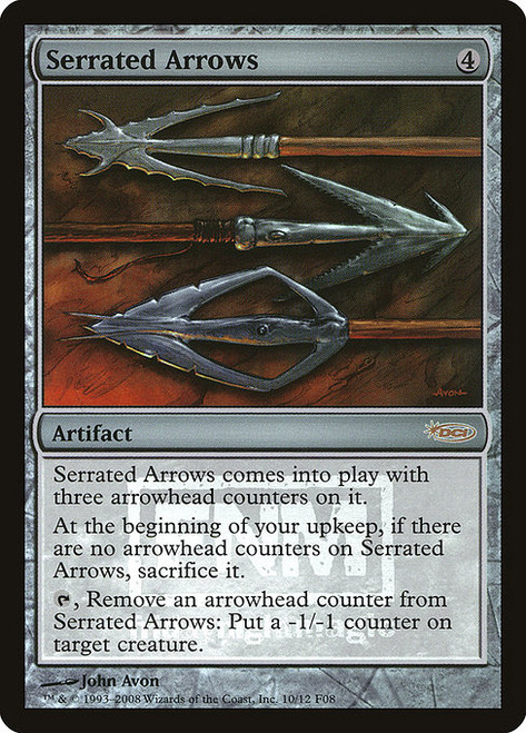 Serrated Arrows (F08) (Foil) (#10)