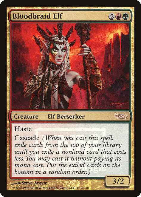 Bloodbraid Elf (F10) (Foil) (#4)