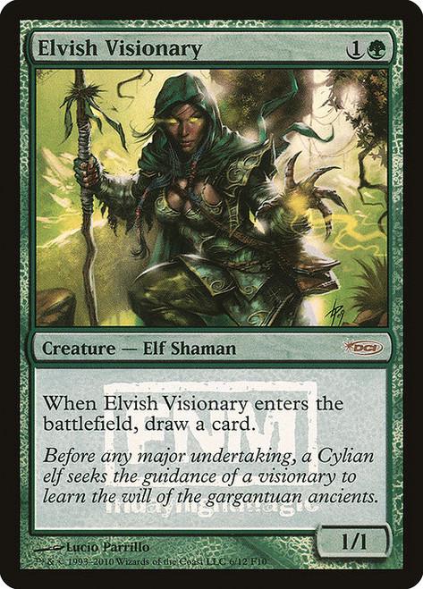 Elvish Visionary (F10) (Foil) (#6)