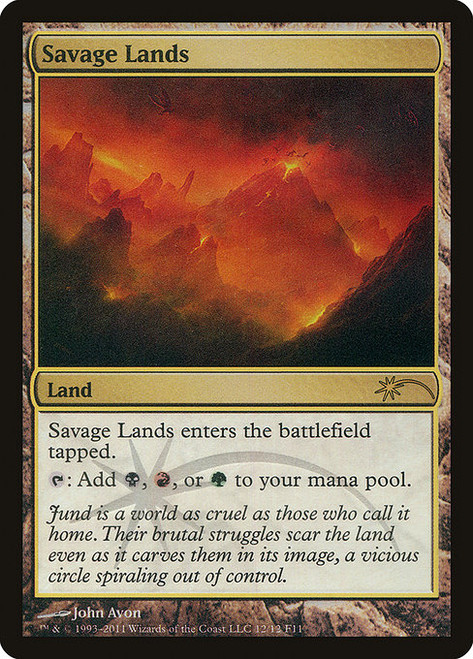 Savage Lands (F11) (Foil) (#12)