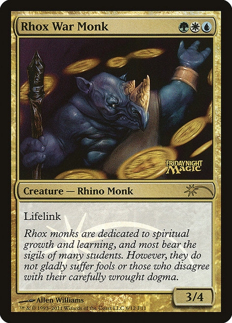 Rhox War Monk (F11) (Foil) (#6)