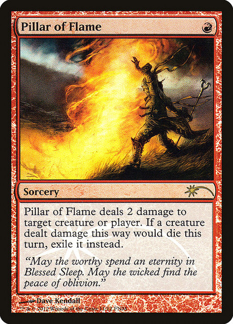 Pillar of Flame (F12) (Foil) (#11)