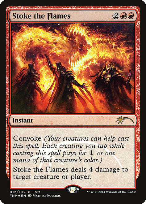 Stoke the Flames (F14) (Foil) (#12)