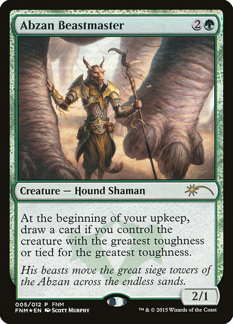 Abzan Beastmaster (F15) (Foil) (#5)