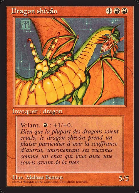 Shivan Dragon (FBB) (#177)