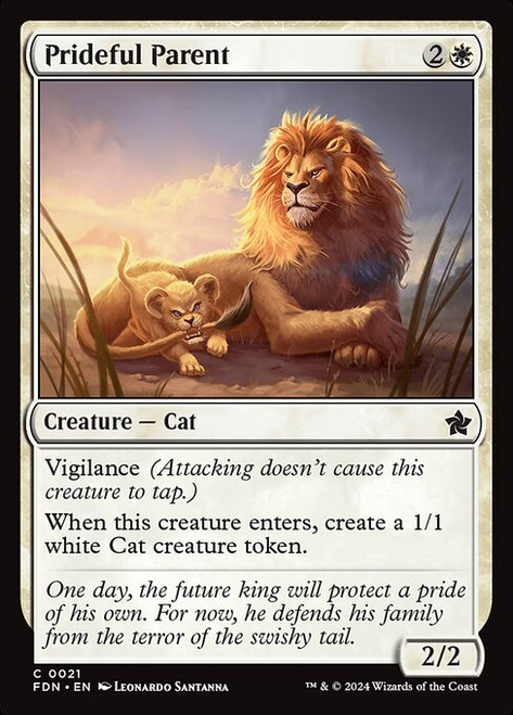 Prideful Parent (FDN) (Foil) (#21)