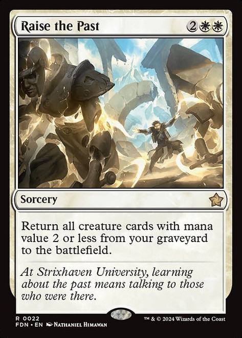 Raise the Past (FDN) (Foil) (#22)