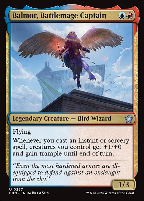 Balmor, Battlemage Captain (FDN) (Foil) (#237)
