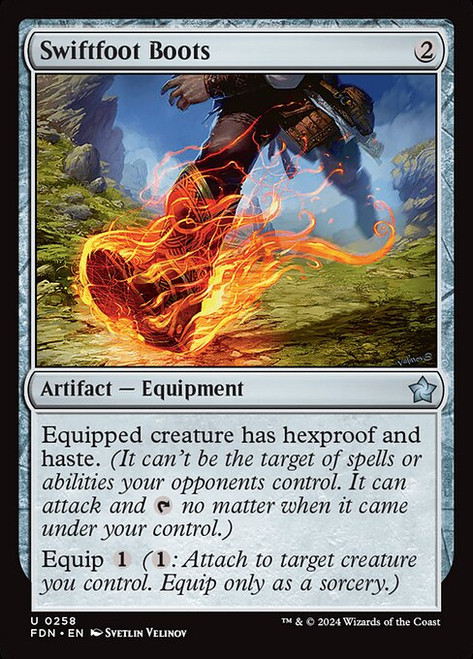 Swiftfoot Boots (FDN) (Foil) (#258)