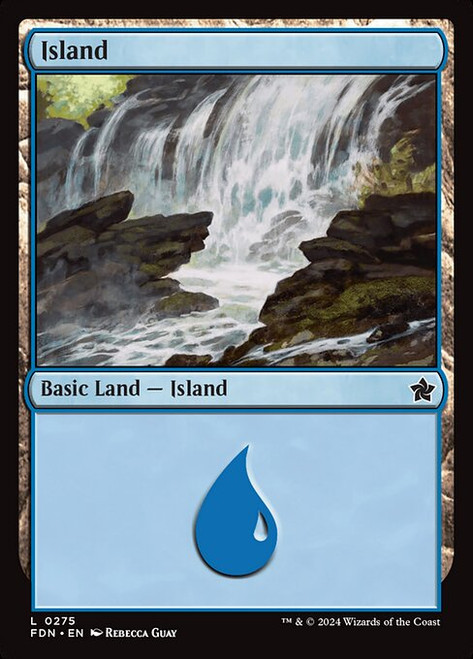Island (FDN) (Foil) (#275)