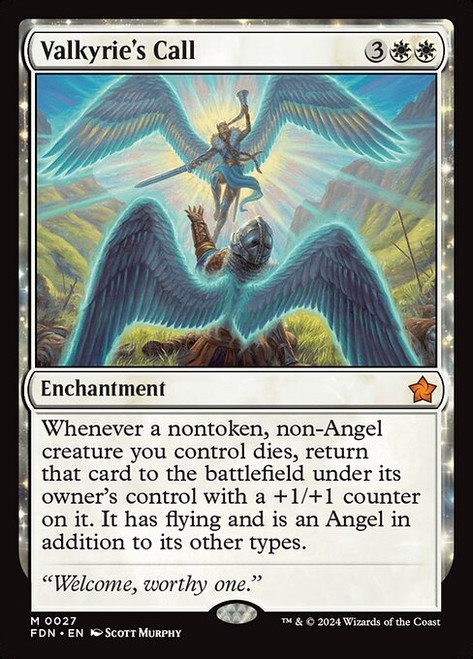 Valkyrie's Call (FDN) (Foil) (#27)