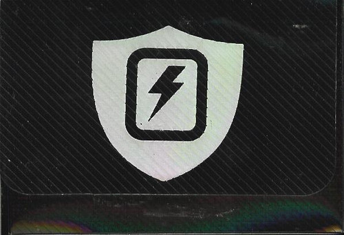 Max Protection Horizontal Black Lightning Bolt Deck Box