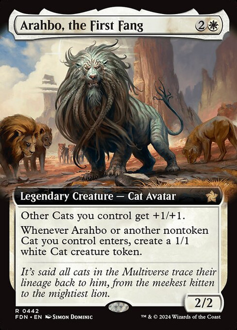 Arahbo, the First Fang (FDN) (Extended Art) (#442)