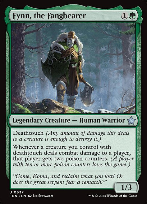 Fynn, the Fangbearer (FDN) (#637)