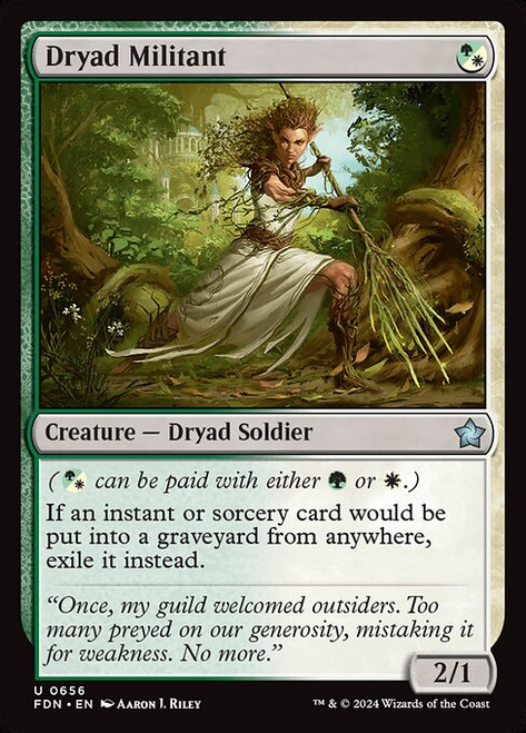Dryad Militant (FDN) (#656)