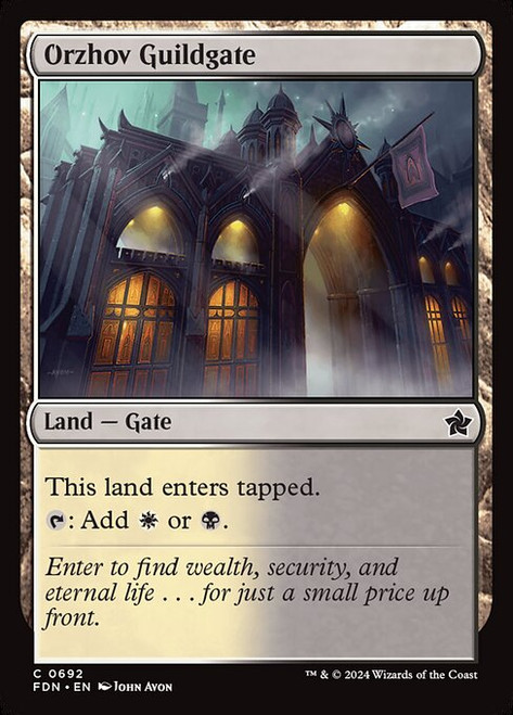 Orzhov Guildgate (FDN) (#692)