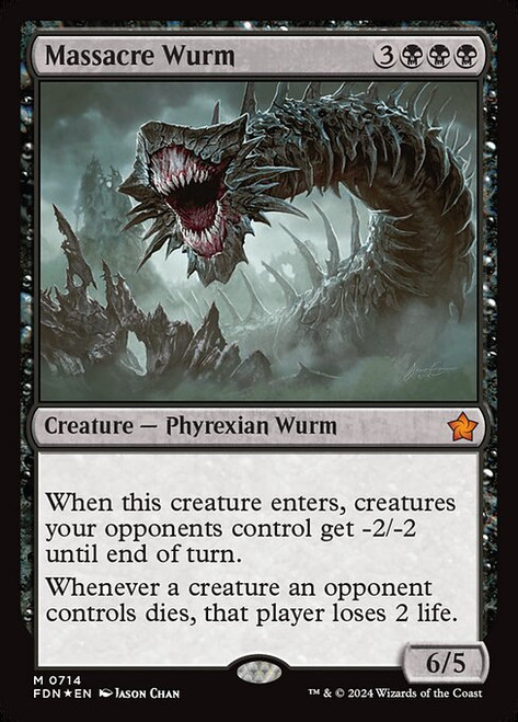 Massacre Wurm (FDN) (Foil) (#714)