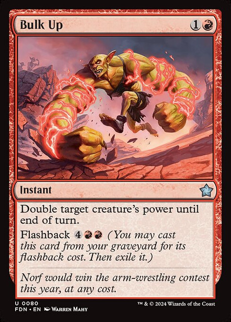 Bulk Up (FDN) (Foil) (#80)