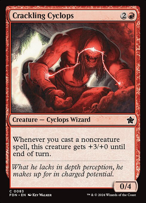 Crackling Cyclops (FDN) (Foil) (#83)