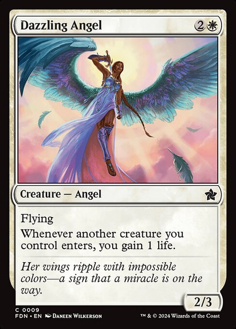 Dazzling Angel (FDN) (Foil) (#9)